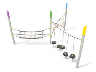 Structură de frânghii pentru loc de joacă - BGL-9071 imagine principala