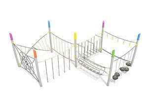 Structură de frânghii pentru loc de joacă - BGL-9075