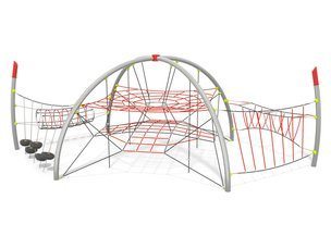 Structură de frânghii piramidă de cățărare pentru loc de joacă - BGL-9127