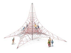 Structură de frânghii Sky Web pentru loc de joacă - BGL-9211