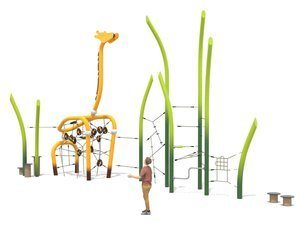 Girafă pentru loc de joacă - BGL-9308-8-2IV24-1A