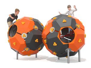 Sferă de cățărare dublă pentru loc de joacă deschisă - BGL-9508