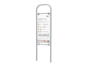 Panou informativ cu regulament pentru loc de joacă - BGL-6018