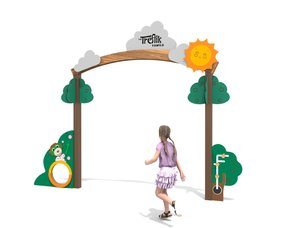 Poartă de intrare pentru locul de joacă Treflik - BGL-T1001