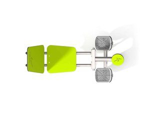 Aparat de împins fitness pentru exterior - BGL-7809 inox