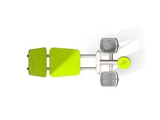 Aparat de împins fitness pentru exterior - BGL-7809 inox imagine principala