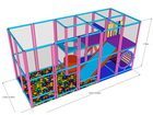 Labirint modular cu etaj din panouri LKMPS1025