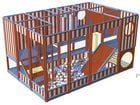 Labirint modular cu etaj din panouri LKMPS1235-L