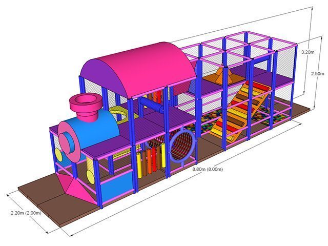 Labirint modular cu etaj LKMPS1327-T