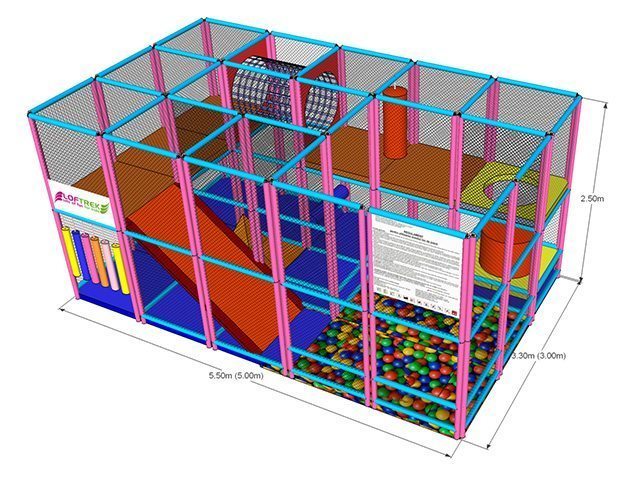 Labirint modular cu etaj LKMPS1535E