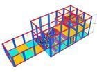 Labirint modular cu etaj din panouri LKMPS2138